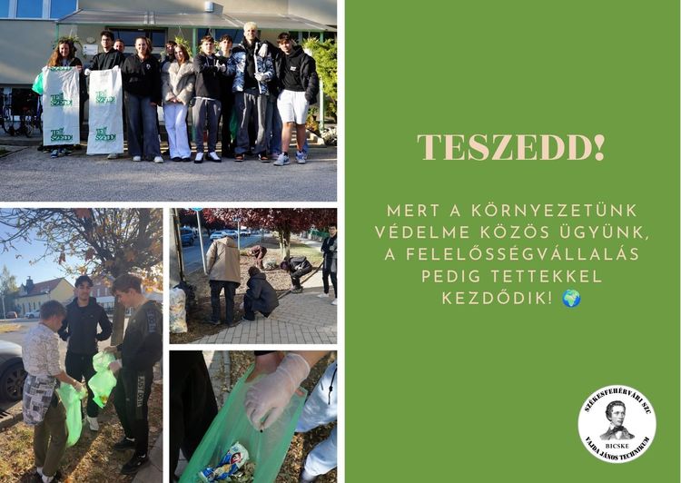 TeSzedd! - Együtt egy tisztább Bicskéért