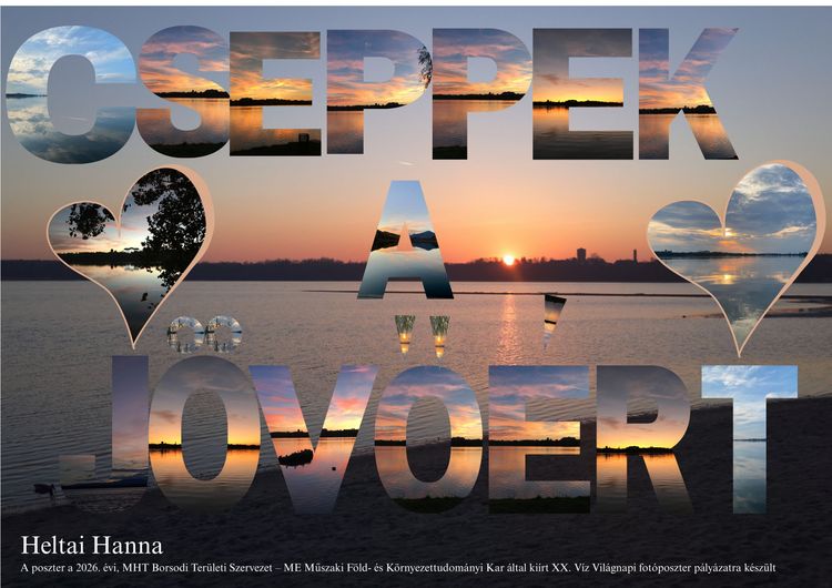 A 2026. évi Víz Világnapi fotóposzter pályázat kiemelkedő Vajdás eredményei