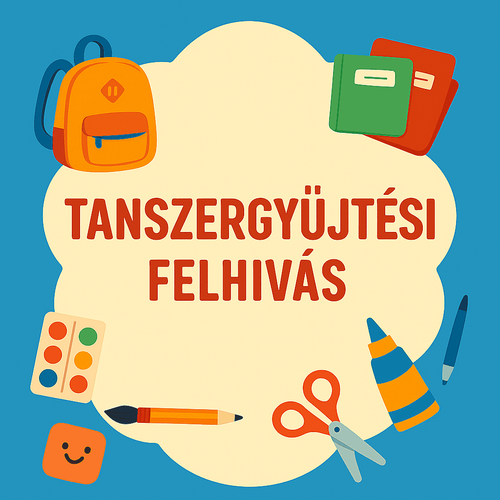Tanszergyűjtési felhívás